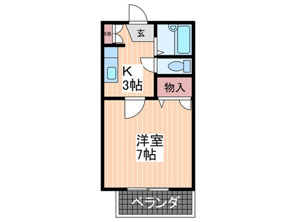 アヴニール　Ａ棟の物件間取画像